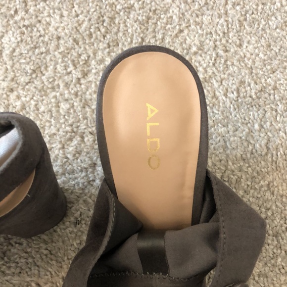 Aldo gray suede shoes - Picture 2 of 4
